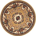 Avtoit | Olden Flower Printed Rug Multicolored Synthetic Area Rug Pet Friendly Washable Indoor Rug for Bedroom