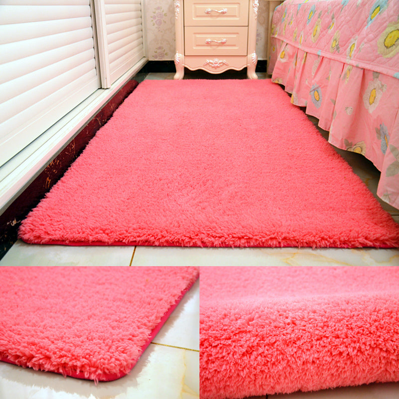 Avtoit | Casual Rug Acrylic Solid Color Rug Easy Care Indoor Rug for Bedroom
