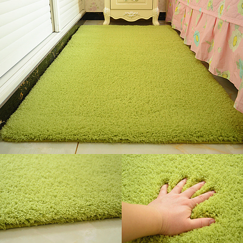 Avtoit | Casual Rug Acrylic Solid Color Rug Easy Care Indoor Rug for Bedroom