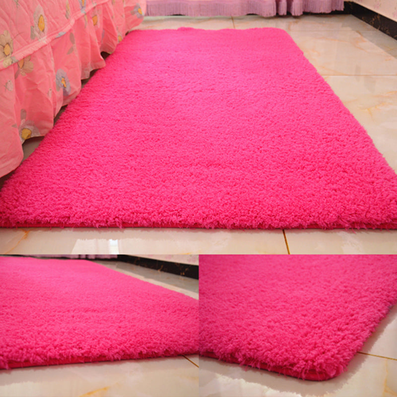 Avtoit | Casual Rug Acrylic Solid Color Rug Easy Care Indoor Rug for Bedroom