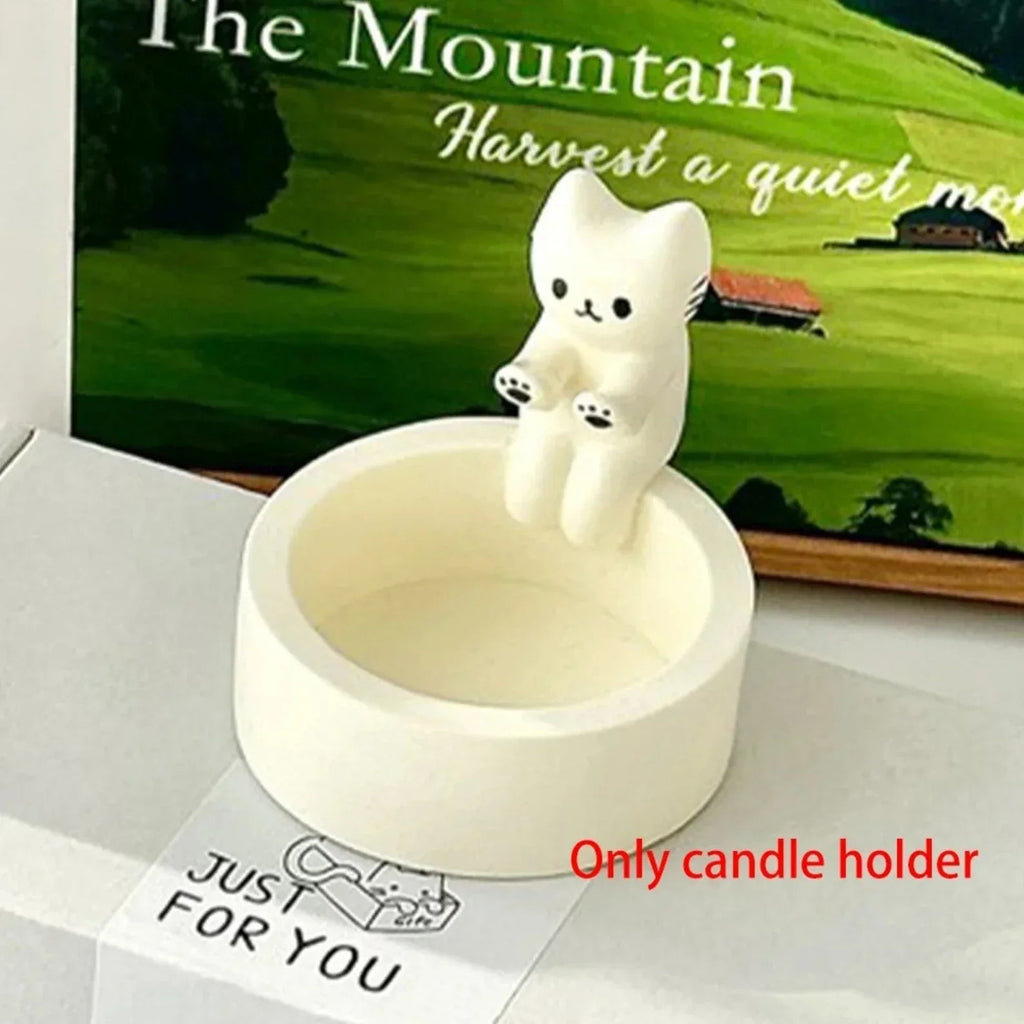 Avtoit | Cute Cat Candle Holders