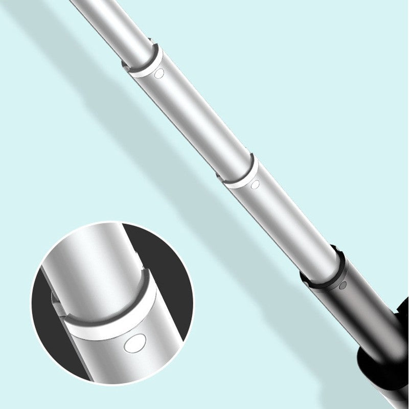 Avtoit | Selfie Stick Tripod, with Light, Detachable Bluetooth Remote & 6 Levels of Height Adjustment