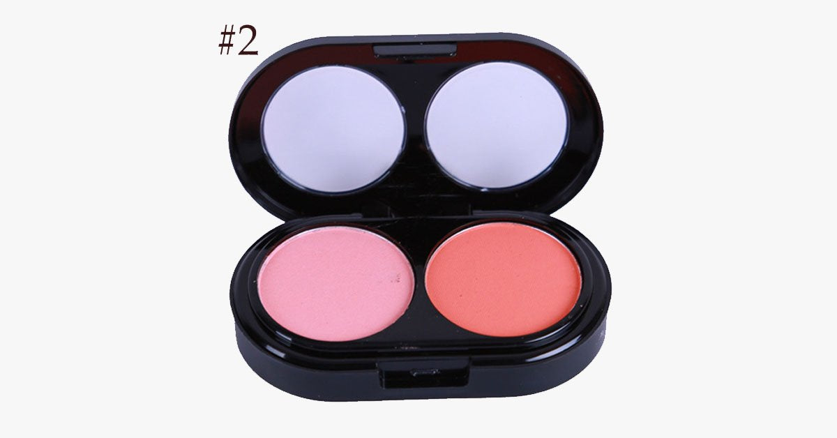 Avtoit | 2 Colors Blush Palette – Bring a rosy pink glow to your cheeks