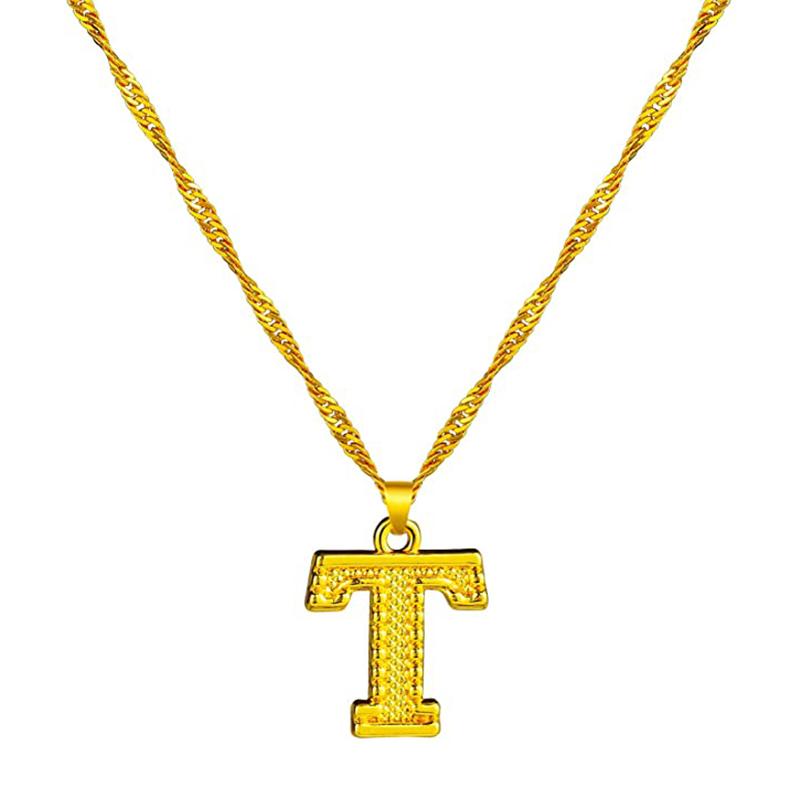 Avtoit | 18K gold-plated initial letter necklace