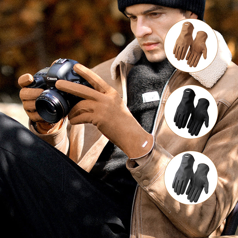 Avtoit | Cold-resistant suede gloves