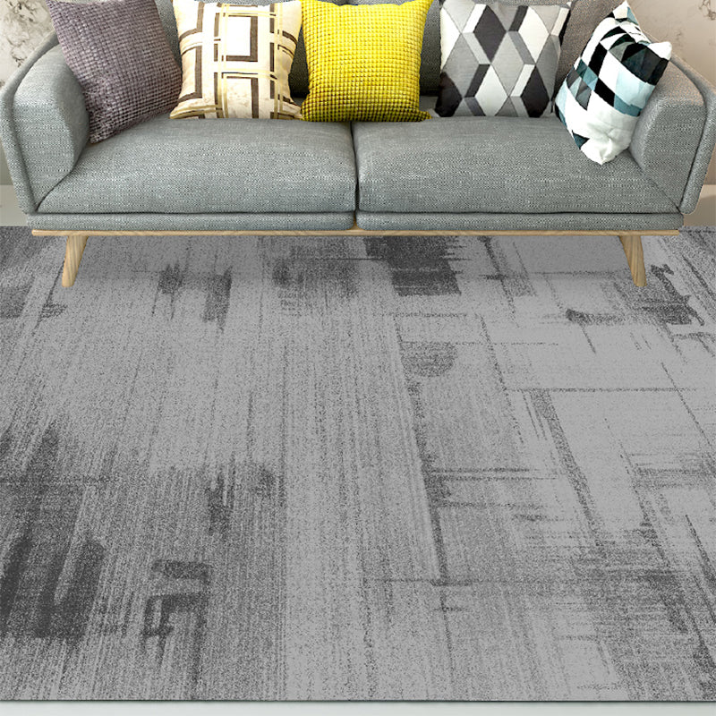 Avtoit | Natural living room rug multicolored abstract pattern rug cotton blend easy care washable pet-friendly rug