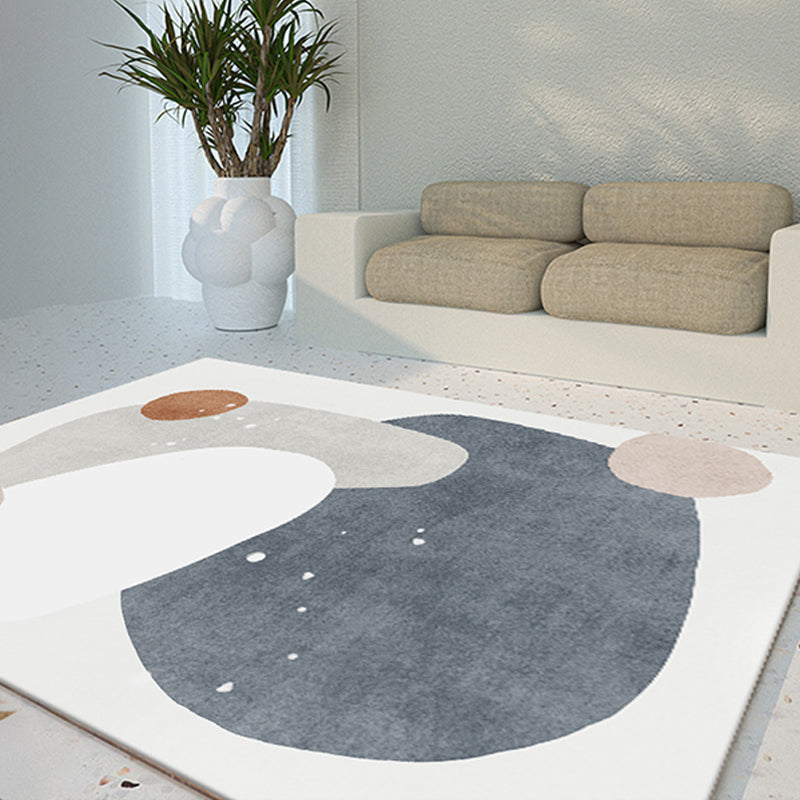 Avtoit | New geometric print carpet multicolored cotton blend carpet easy care pet-friendly indoor carpet for rooms