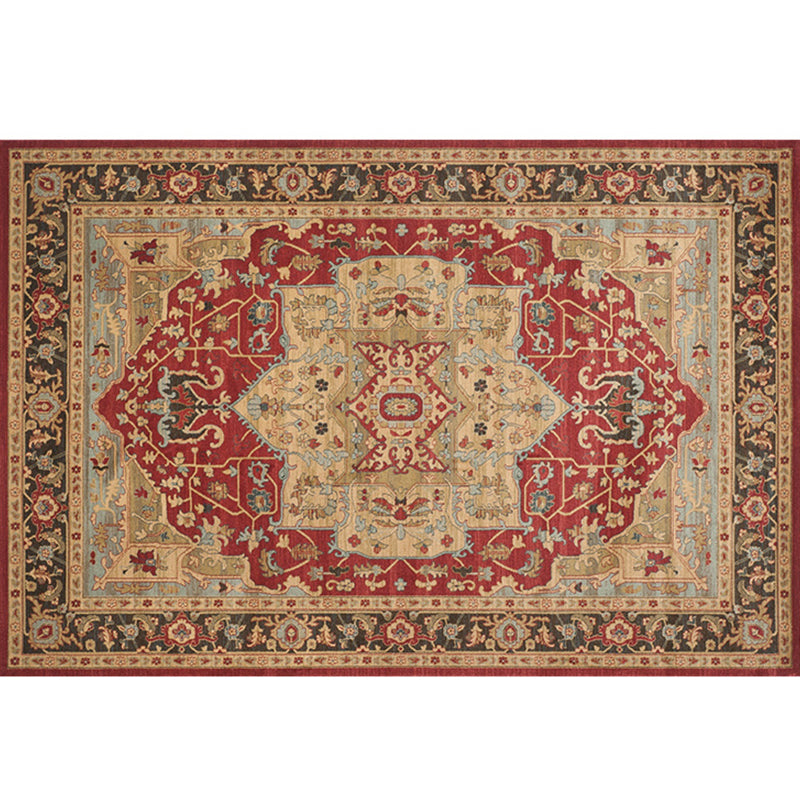 Avtoit | Natural Living Room Carpet Multicolor Geo Pattern Indoor Carpet Polypropylene Non-Slip Machine Washable Area Rug