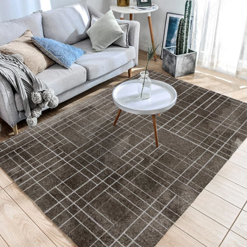 Avtoit | Southwest Geo Pattern Rug Multicolored Polyester Area Rug Easy Care Pet Friendly Washable Area Rug for Rooms