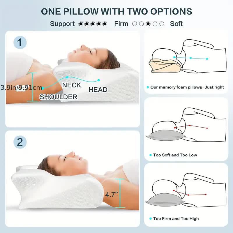 Avtoit | Ergonomic Head Pillow for Restful Sleep