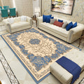 Avtoit | Retro Living Room Carpet Multicolor Flower Pattern Berber Carpet Polyester Non-Slip Backing Pet-Friendly Carpet