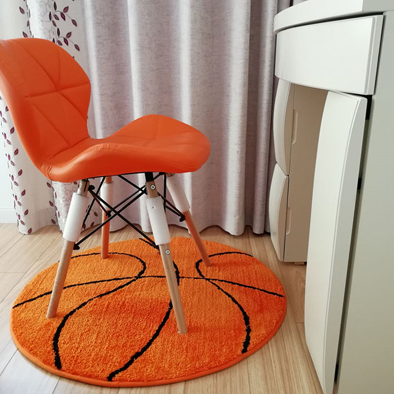 Avtoit | Casual Kids Bedroom Rug Multicolored 3D Print Indoor Rug Polyester Non-Slip Back Pet-Friendly Area Rug