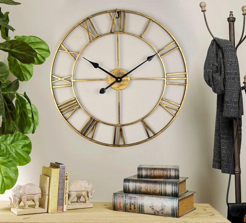 Avtoit | Vintage Iron Large Retro Wall Clock