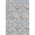 Avtoit | Casual Geometric Pattern Rug Multicolored Synthetic Indoor Rug Non-Slip Back Machine Washable Area Rug for Living Room