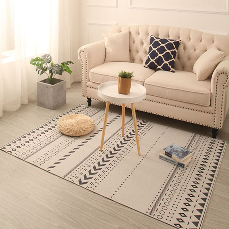 Avtoit | Southwestern living room carpet Multicolored Color block Indoor carpet Polyester Non-slip carpet Stain resistant Flooring