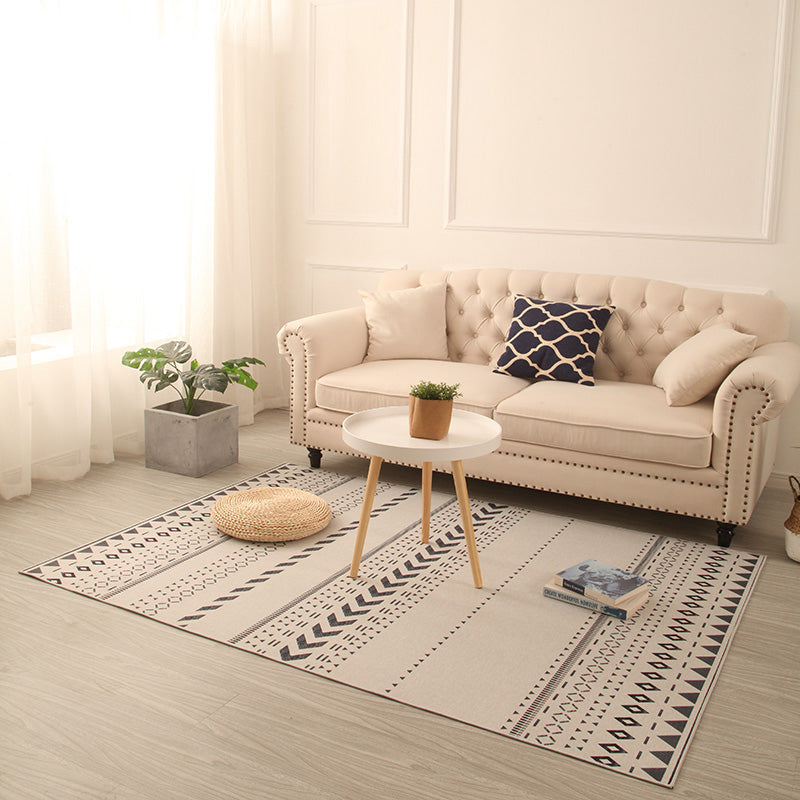 Avtoit | Southwestern living room carpet Multicolored Color block Indoor carpet Polyester Non-slip carpet Stain resistant Flooring