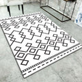 Avtoit | Simple living room carpet Multifunctional colored geometric pattern Indoor carpet Non-slip backing Pet friendly rug