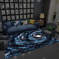Avtoit | Trendy Living Room Rug Multi-Colored Room Pattern Rug Synthetic Anti-Slip Back Pet-Friendly Rug