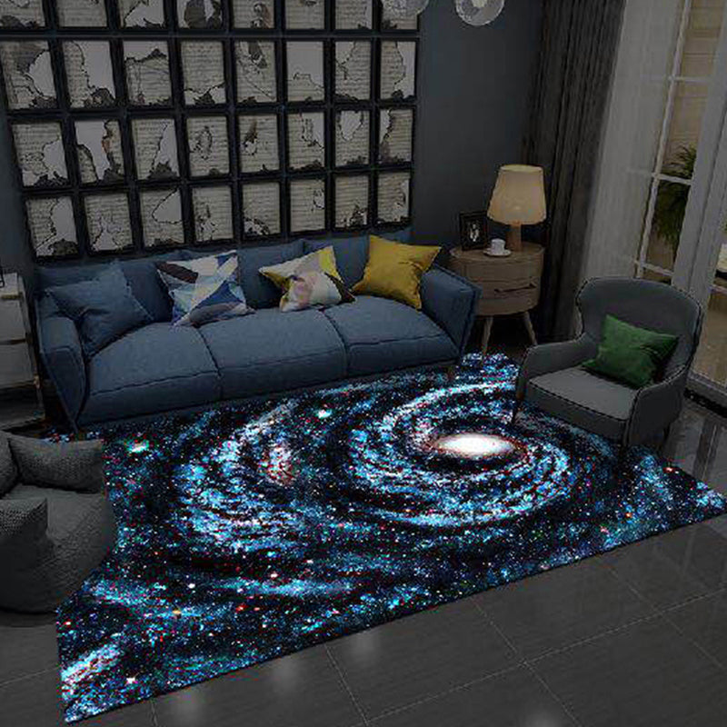 Avtoit | Trendy Living Room Rug Multi-Colored Room Pattern Rug Synthetic Anti-Slip Back Pet-Friendly Rug