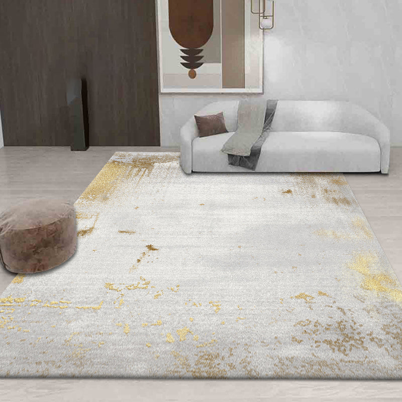 Avtoit | Modern abstract print carpet Multicolor polypropylene area rug non-slip backing pet-friendly area rug for room
