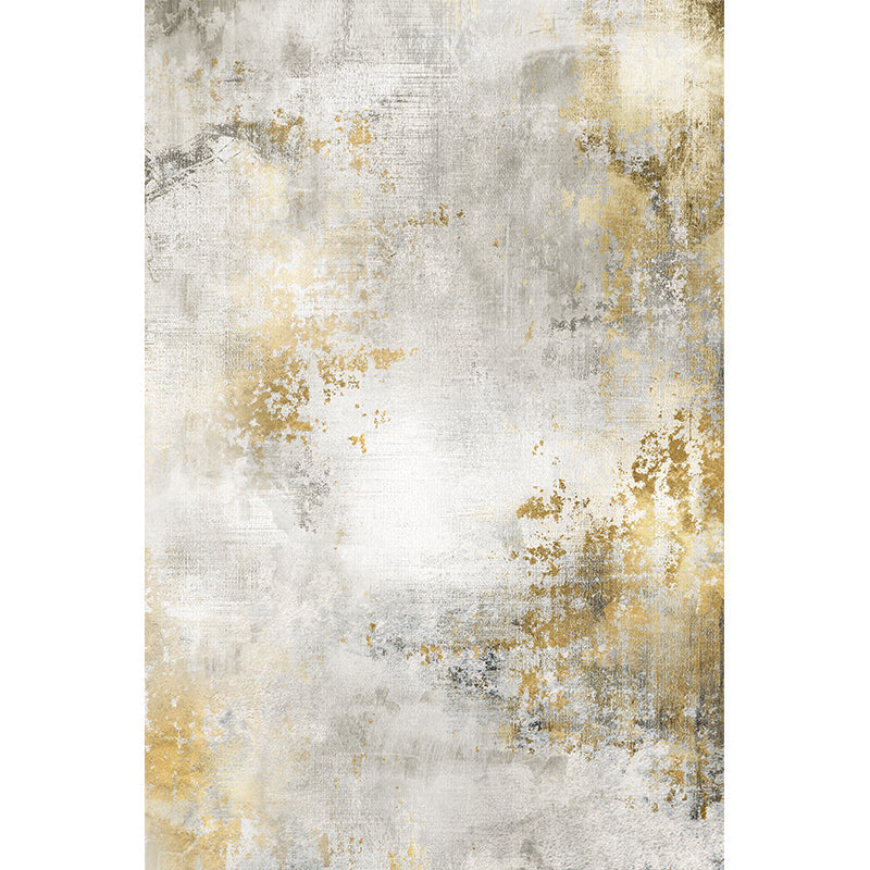 Avtoit | Modern abstract print carpet Multicolor polypropylene area rug non-slip backing pet-friendly area rug for room