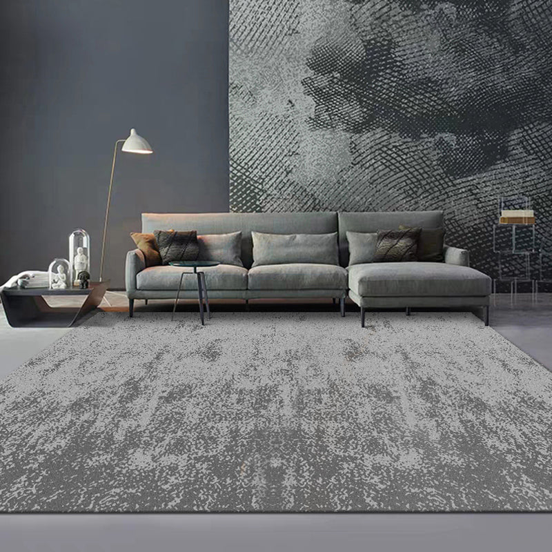 Avtoit | Steampunk Living Room Rug Multicolored Abstract Print Indoor Carpet Polyester Non-Slip Backing Pet-Friendly Rug