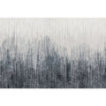 Avtoit | Minimalist bedroom mat dark gray-white abstract printed carpet made of polyester non-slip back maintenance-friendly carpet