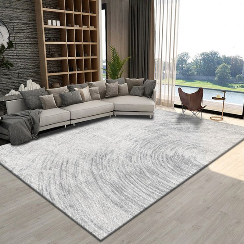 Avtoit | Scandinavian Bedroom Rug Multicolor Abstract Printed Indoor Carpet Polyester Non-Slip Washable Area Rug