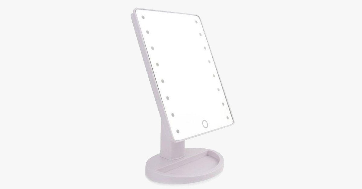 Avtoit | LED Sensor Makeup Mirror with 180-Degree Swivel Function - Use it your way