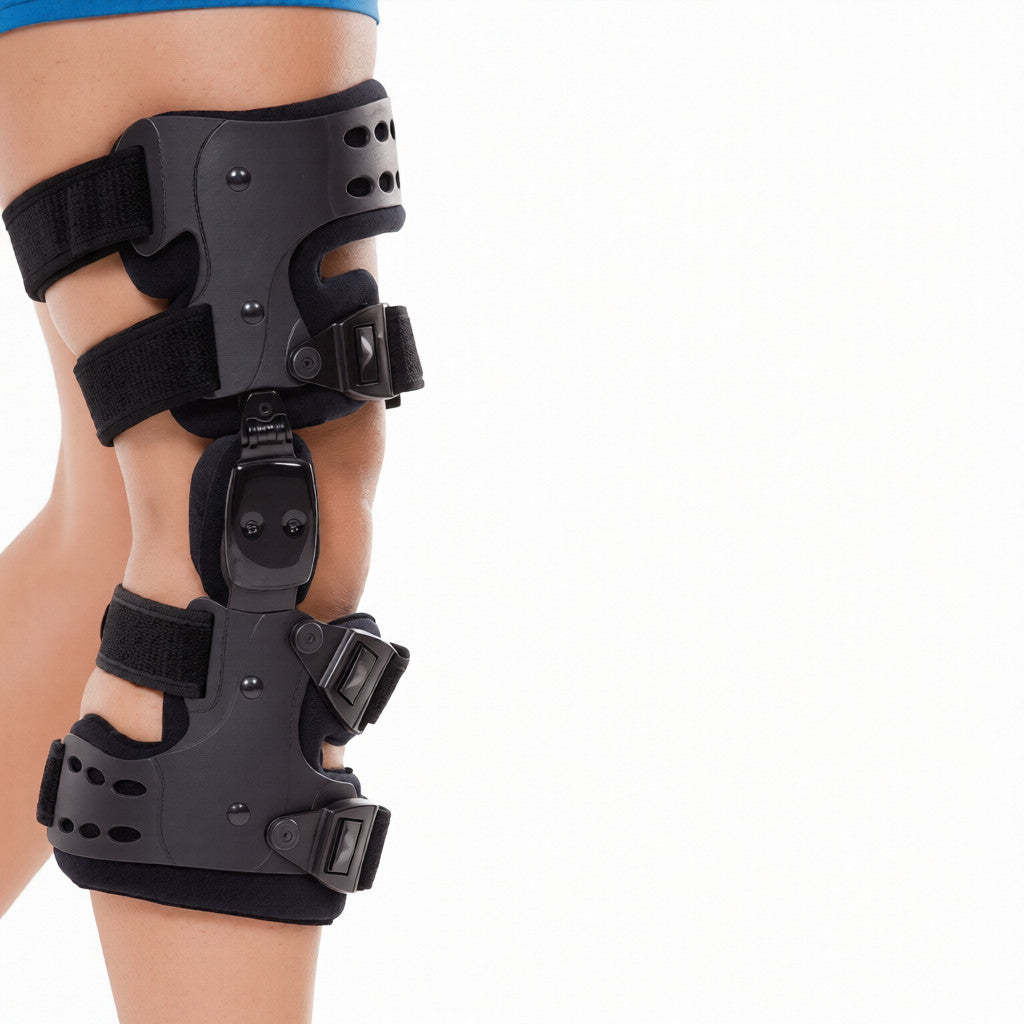 Avtoit | Osteoarthritis Unloader Knee Brace | Medial & Lateral Support for Bone-on-Bone Arthritis Relief, Adjustable Size for Enhanced Comfort