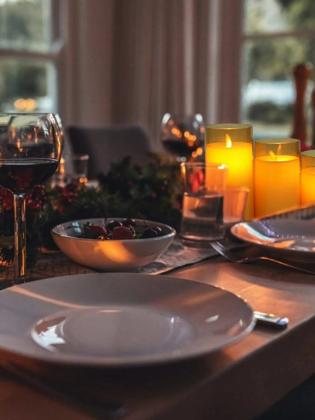 Avtoit | Battery-operated LED tealights with warm white flickering effect