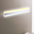 Avtoit | 31.5"/39"/47" Width linear makeup mirror light modern acrylic LED bathroom light above the mirror with reflector