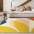 Avtoit | Western Color Power Carpet Multicolor Polypropylene Carpet Non-slip Stain-resistant Carpet for Living Room