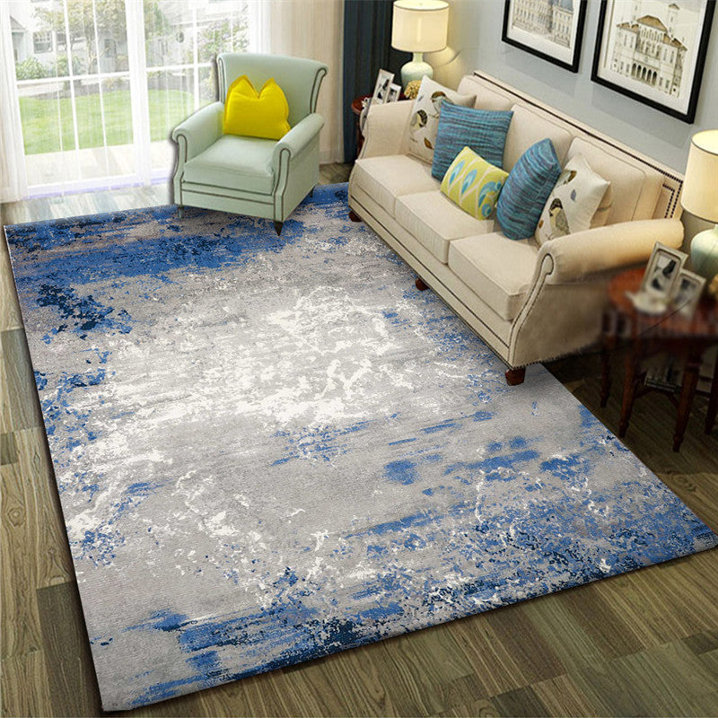 Avtoit | Calming Abstract Carpet Multiple Colors Polyester Area Rug Pet-Friendly Easy to Care Indoor Carpet for Living Room