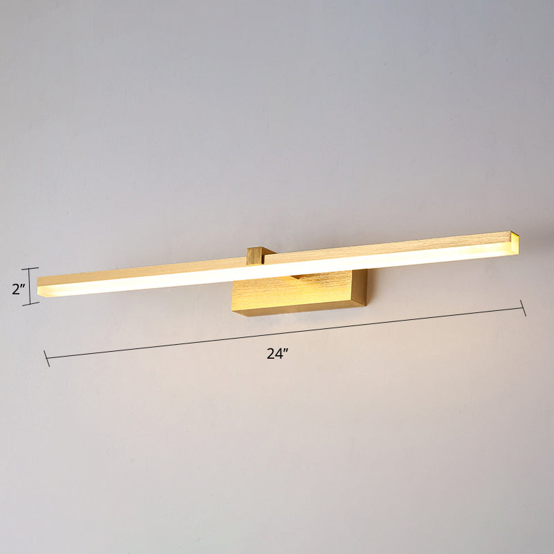 Avtoit | Golden Bathroom Lamp LED Modern Design