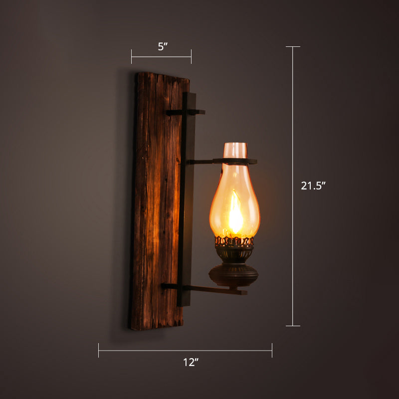 Avtoit | Nautical Geometric Wall Lamp Wooden Wall Mount Lighting for Living Room