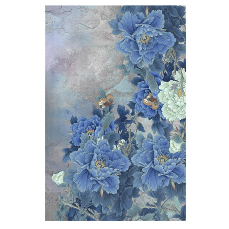 Avtoit | Multi-Colored Oriental Carpet Cotton Blend Patterned Area Rug Non-Slip Back Pet-Friendly Indoor Diamond Carpet for the Living Room