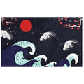 Avtoit | Nordic Crane Pattern Rug Multi-Color Synthetic Area Rug Pet-Friendly Easy Maintenance Stain-Resistant Carpet for Room