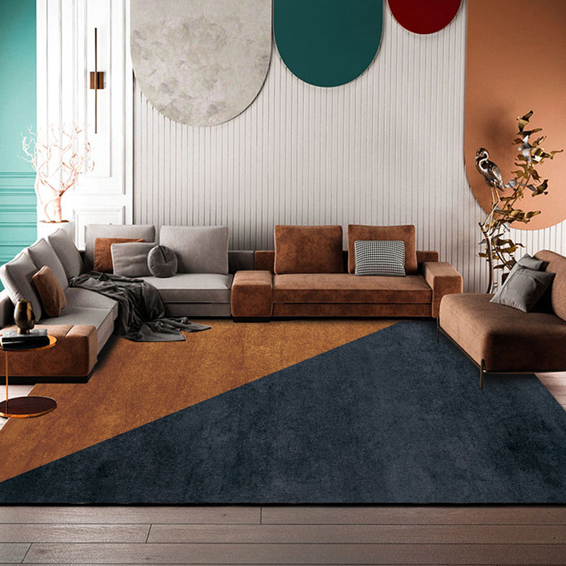 Avtoit | Luxurious geometric printed carpet multicolor cotton blend indoor carpet easy to care for pet friendly area rug for living room