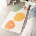 Avtoit | Western Room Carpet Multicolor Color Block Carpet Cotton Blend Pet Friendly Easy Care Washable Indoor Carpet