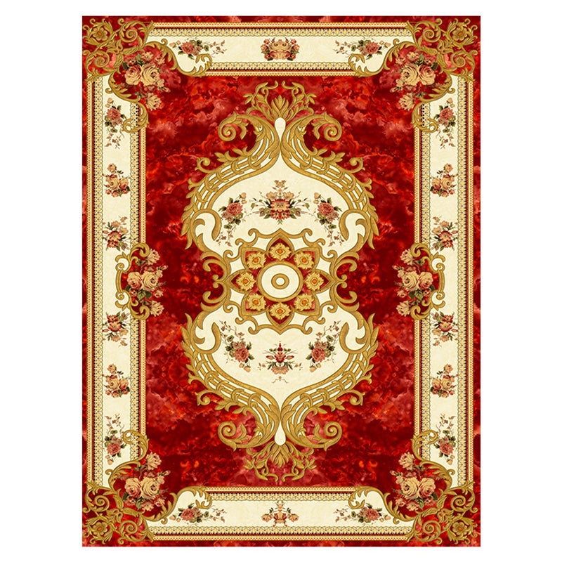 Avtoit | Multicolored Novelty Rug Cotton Blend Plaid Pattern Area Rug Non-Slip Pet Friendly Carpet for the Living Room