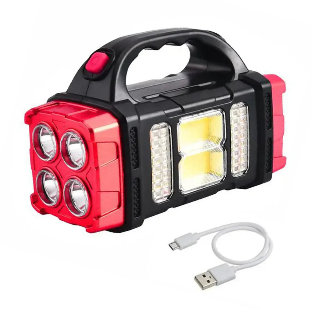 Avtoit | 3-in-1 emergency flashlight with USB charging and carrying handle