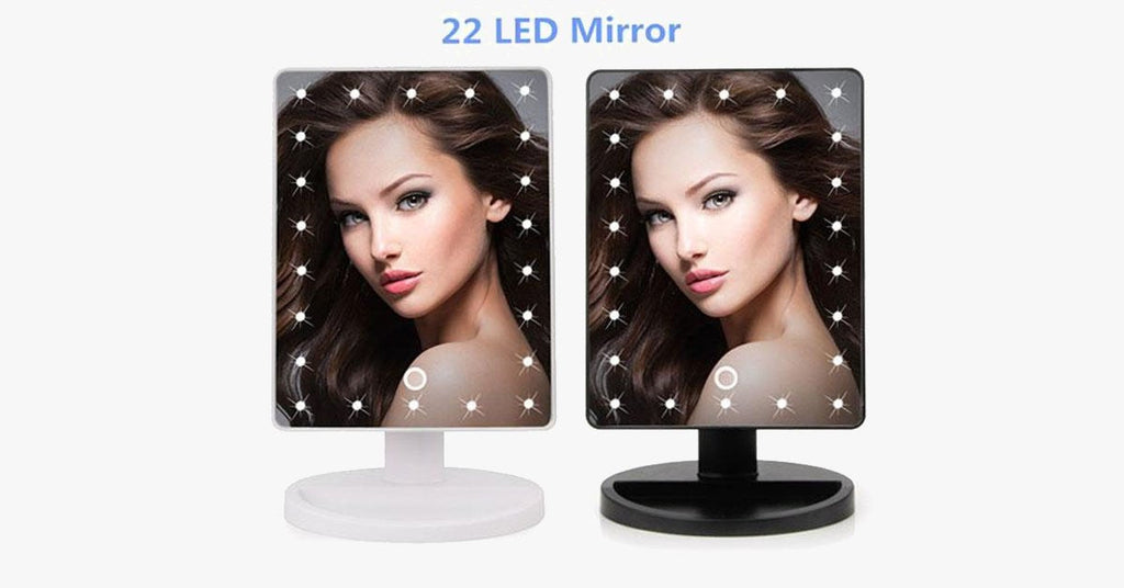 Avtoit | LED Sensor Makeup Mirror with 180-Degree Swivel Function - Use it your way
