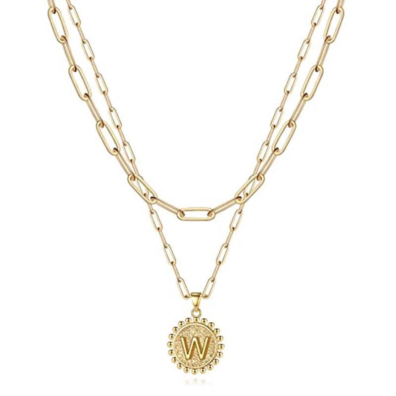 Avtoit | Golden Initial Necklaces for Women