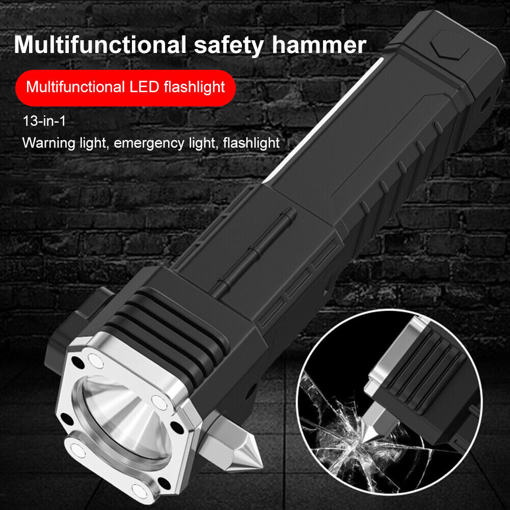 Avtoit | Super Bright Rechargeable LED Handheld Flashlight Portable Spotlight 4 Mode New