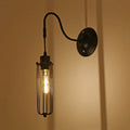 Avtoit | Metal Cylinder/Hexagonal Engaged Wall Lamp Farm 1 Lamp Restaurant Wall Mount Fixture in Black