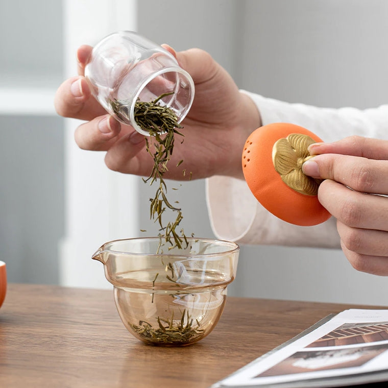 Avtoit | Mini Pumpkin Ceramic Teapot Set