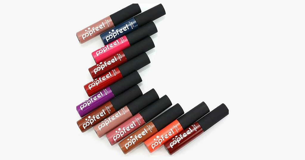 Avtoit | Eternal Velvet Matte Lipstick Set with 12 Shades – Your Everyday Look
