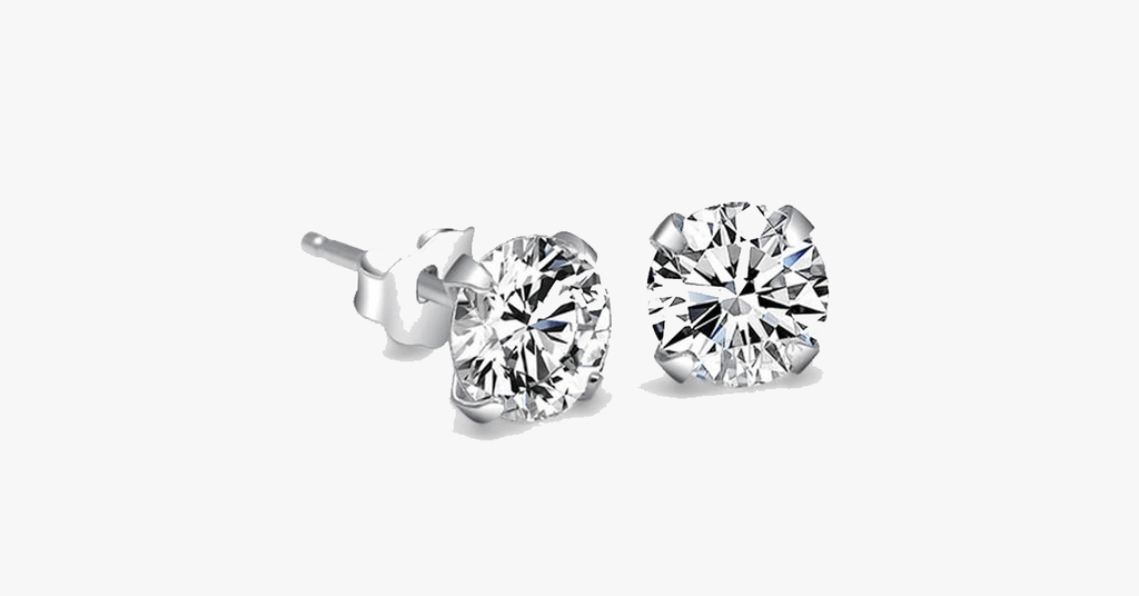 Avtoit | Crystal Stud Earrings - 4mm