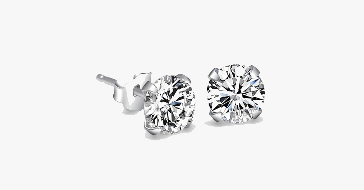Avtoit | Crystal Stud Earrings - 4mm